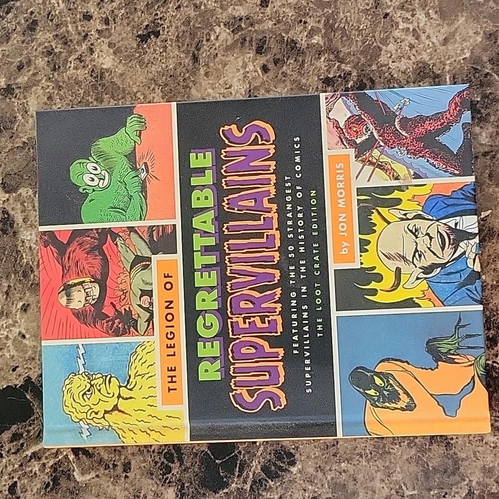 The Legion of Regrettable Supervillains Book Hardcover Excellent Condition